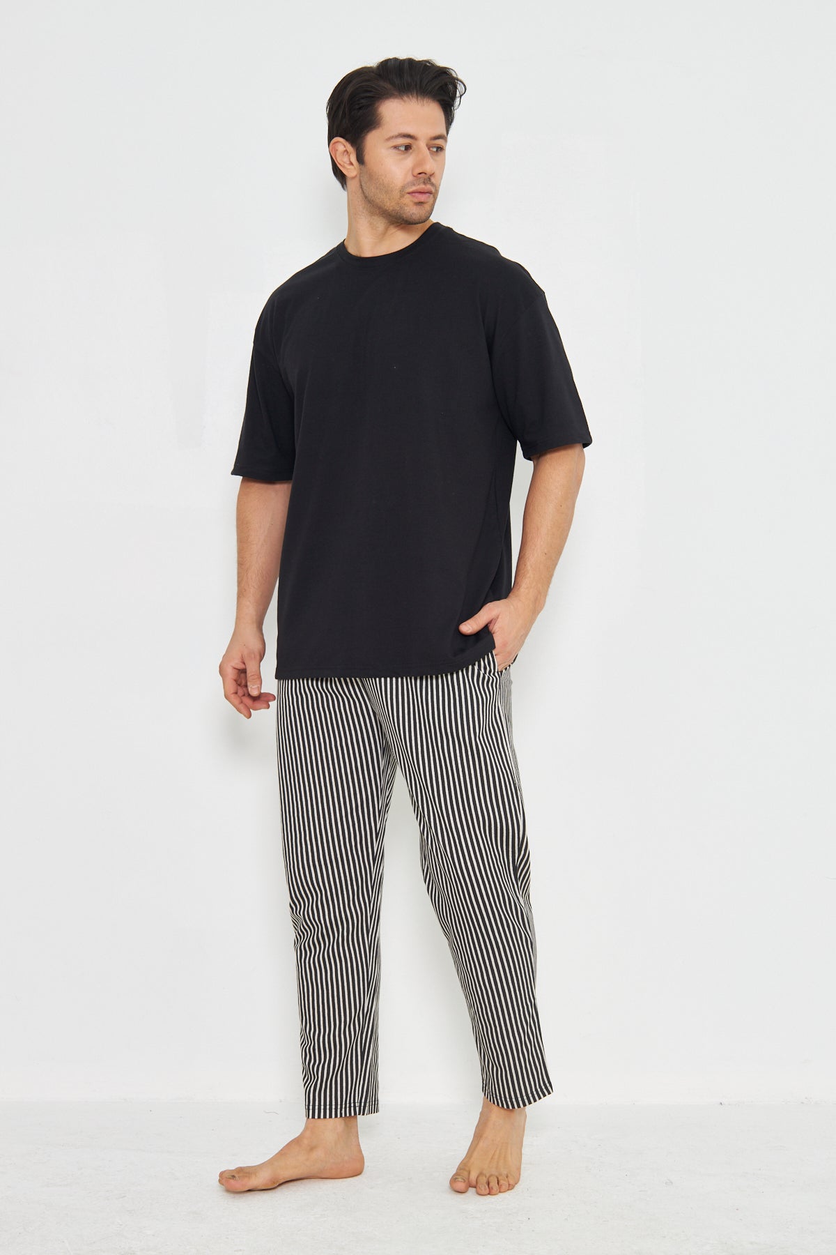 Men's Nightwear - Midnight Black